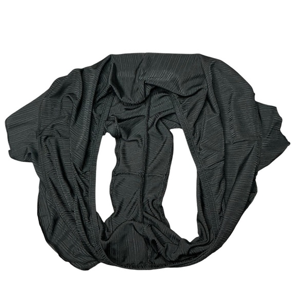 Secret Treasures Black Sleep Shorts Ruffle Trim Stretchy Pajama Loungewear - Picture 8 of 12